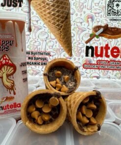 Trippy Tips Mushroom Cones Nutella - Trippy Tips Mushroom Cones